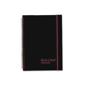 Black n Red/John Dickinson Products   Wirebound Notebook, Ruled/Perf 