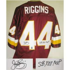 John Riggins Autographed Jersey   Authentic