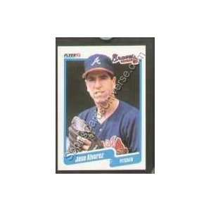  1990 Fleer Regular #574 Jose Alvarez, Atlanta Braves 
