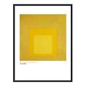   Square)   Artist Josef Albers  Poster Size 31 X 23
