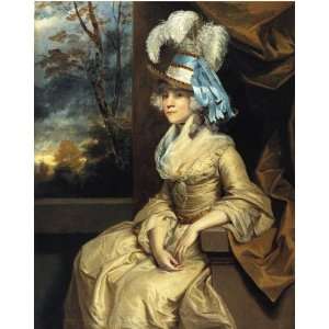 Hand Made Oil Reproduction   Joshua Reynolds   32 x 40 inches   Lady 