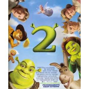  Shrek 2 (2004) 27 x 40 Movie Poster Argentine Style A 
