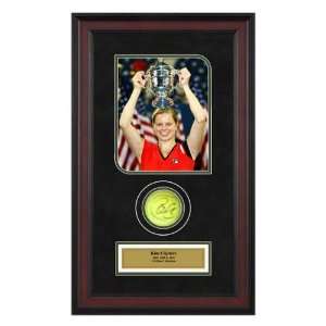 Kim Clijsters 2009 US Open Championships Framed Autographed Tennis 