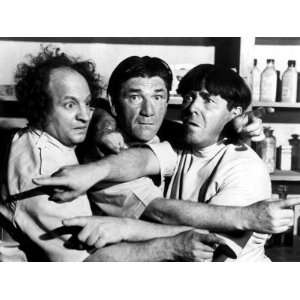 The Three Stooges, All Gummed Up, Larry Fine, Shemp Howard 