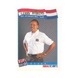  1991 92 Hoops #586 Lenny Wilkens