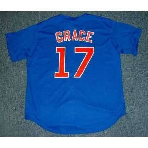  MARK GRACE Chicago Cubs Majestic Alternate Baseball Jersey 