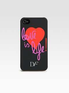 Diane von Furstenberg   Love Is Life iPhone Case