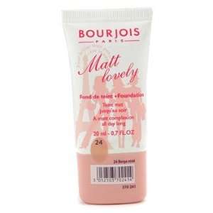   Bourjois Matt Lovely Foundation   # 24 Beige Rose 20ml/0.7oz Beauty