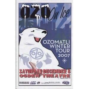  Ozomatli 2008 Denver Concert Poster