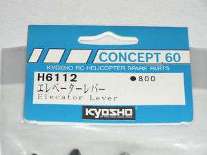 Kyosho RC Helicopter Concept 60 H6112 Elevator Lever  
