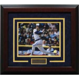 Paul Molitor Deluxe Framed Autographed/Hand Signed Milwaukee Brewers 