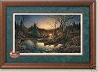 Cameo Framed Morning Solitude Encore by Terry Redlin