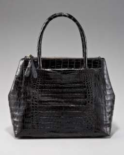 Magnetic Crocodile Tote  