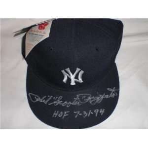 Phil Rizzuto Autograph Yankees Authentic Hat