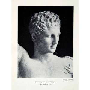  1925 Print Statue Hermes Praxiteles Dionysus Ancient 