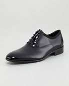 Salvatore Ferragamo Fantino Lace Up Shoe, Black   