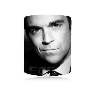 Ecell   ROBBIE WILLIAMS BATTERY COVER BACK CASE FOR BLACKBERRY CURVE 