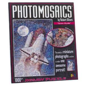   Shuttle Photomosaics Jigsaw Puzzle by Robert Silvers Toys & Games