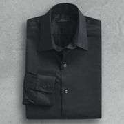 Marc Anthony Slim Fit Solid Stretch Spread Collar Dress Shirt