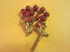 COPPER & WOOD FINGER ROSARY RELIGIOUS MEDAL COPPER CENTER AND 