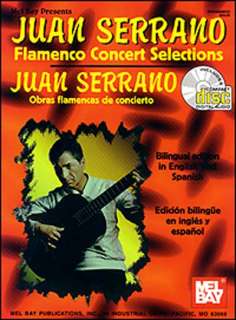 Juan Serrano Flamenco Concert Selections Guitar Book Cd  
