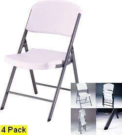 New 2804 Plastic Lifetime Folding Chairs Patio Chairs  