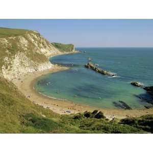  St. Oswalds Bay on the Coast, Dorset, England, UK, Europe 