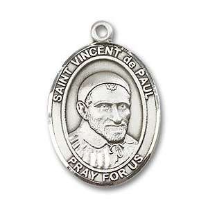  St. Vincent de Paul Medium Sterling Silver Medal Jewelry