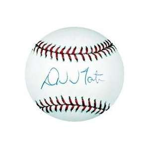 Donovan Tate autographed Baseball 