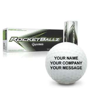  Taylor Made RocketBallz Personalized Golf Ball Sports 