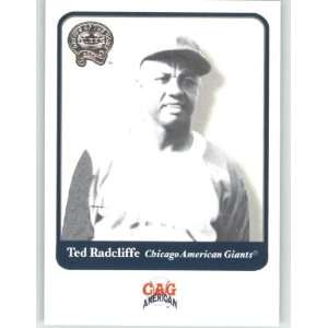  2001 Fleer Greats of the Game #105 Ted Radcliffe   Chicago 