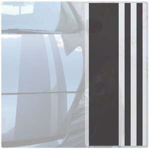 Racing Stripes (Minor Threat Graphic )   White Automotive