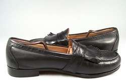 ALLEN EDMONDS Mens Leather Dress Loafers $315 CMP 13 D NR MINT Black 