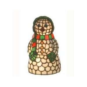  Meyda Tiffany   69916 Holiday   8.5H X 5W Snow Woman 