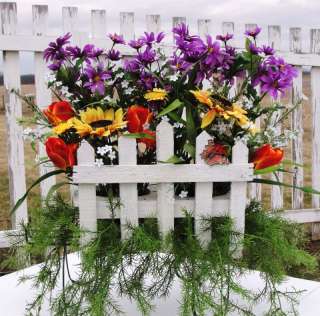 Summer Garden Fence Mothers Day Sympathy Funeral Grave Cemetery Saddle 