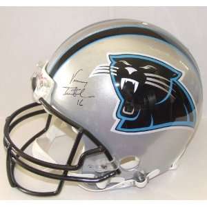 Vinny Testaverde Autographed Authentic Pro Line Carolina Panthers Full 