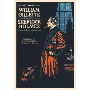  Exclusive By Buyenlarge William Gillette as Sherlock 