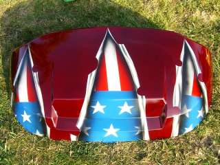 CLUB CAR PRECEDENT GOLF CART CUSTOM American Flag stars rip Body Cowl 