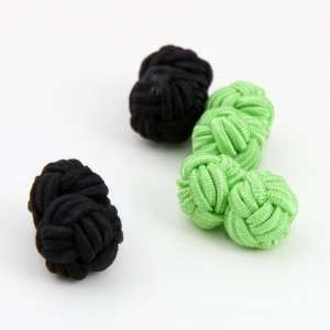 Black, light green cufflink for men with Gift Box Wholesale Y&G Ten 