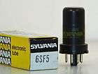new old stock sylvania 6sf5 amplifier tube expedited shipping 