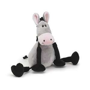   Grey Donkey with Dangle Arms and Legs Plush 9 [Toy] Toys & Games