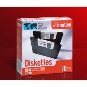   10 Pack Diskette, 3.5 in. HD 2MB/1.44MB IBM /DOS Fmt, 10s Electronics