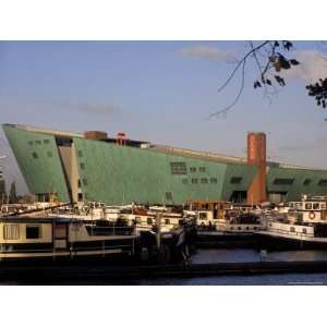  Nemo Museum Exterior in the Shape of a Boat, Amsterdam 