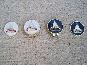 2011 US OPEN CONGRESSIONAL BALL MARKER & HAT CLIP TWO  