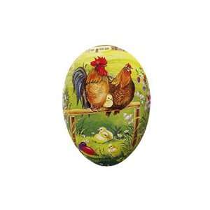   Mache Rooster Family Easter Egg Container ~ Germany