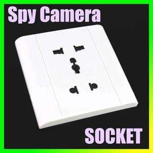 SPY Dvr Wall PLUG Surveillance hidden camera NANNY CAM security with 