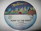 NM RARE MIAMI BASS RAP 12 HASSAN   PUMP UP THE PARTY (STEVIE B 