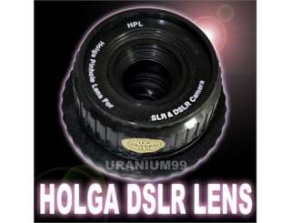 Holga Pinhole Lens HPL N Nikon DSLR D3100 D3000 D700 D80 D90 D5100 