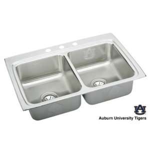   Lustrous Highlighted Satin Kitchen Sink 1 Hole Drop In (Top Mount