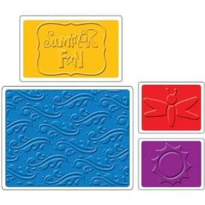   Textured Impressions Embossing Folders   Pack of 4